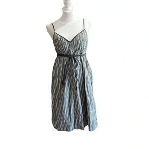 Converse women's size 4 grey striped spaghetti strap dress